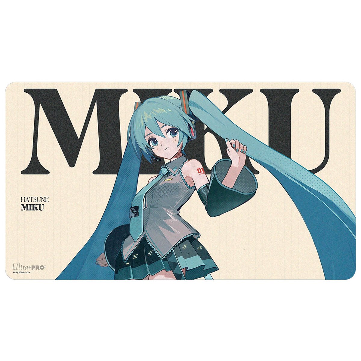 Ultra Pro - Hatsune Miku - Retro Soundscapes: Hatsune Miku Playmat