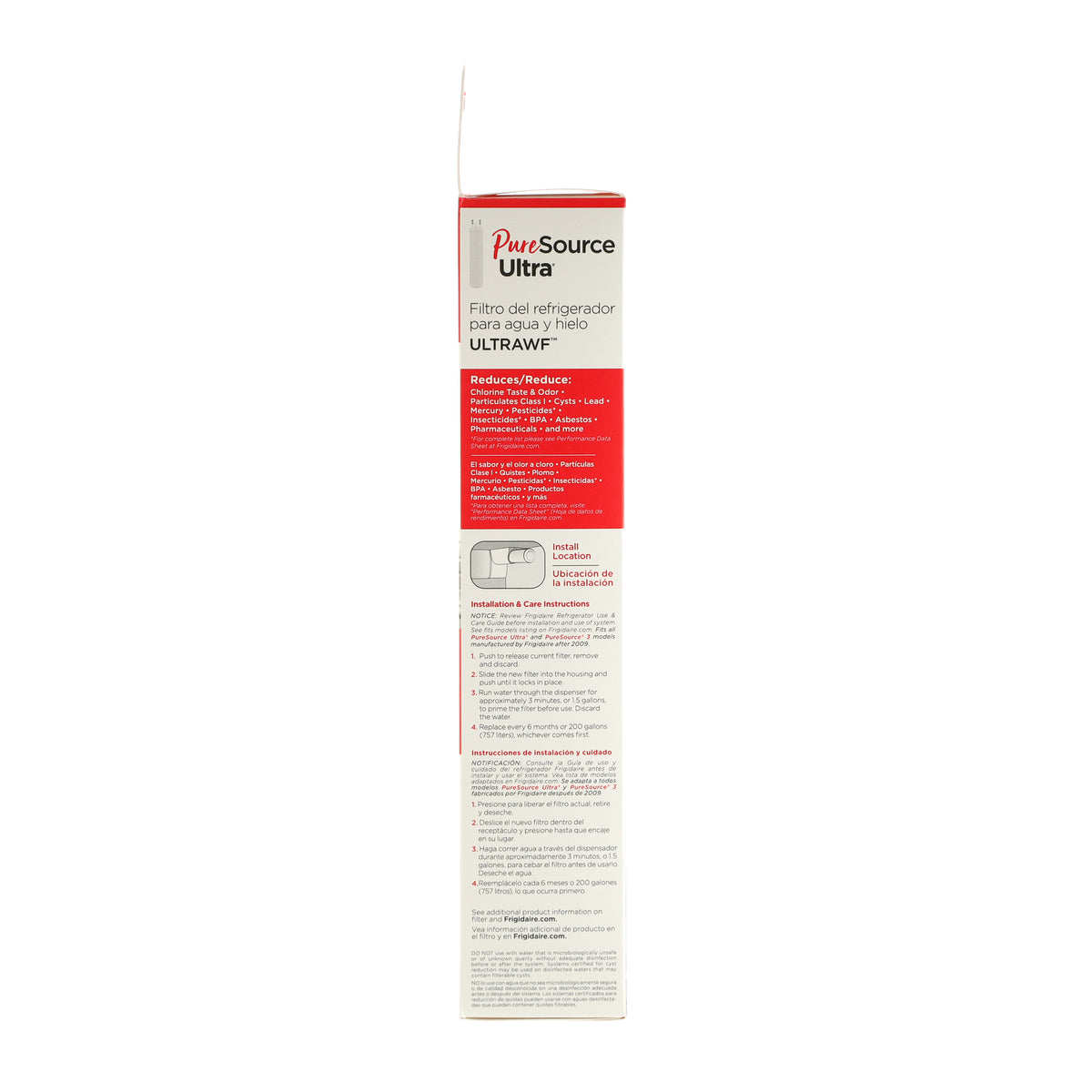 ULTRAWFC Water Filter for Frigidaire Refrigerators