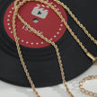 ULYANA: Rope Chain Gold Necklace - 16 Inches
