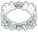 CE Foam Stamps - Floral Garland