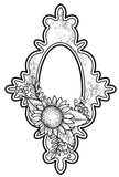 Creative Expressions Victoria's Sweet Sunflower Pre Cut Stamp