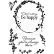 Creative Expressions Designer Boutique Collection Springtime Blooms A6 Clear Stamp Set