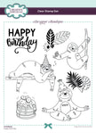 Creative Expressions Designer Boutique Happy Sloth Day 6 in x 8 in Stamp Set
