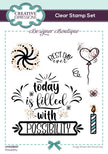 Creative Expressions Designer Boutique Possibility 6 in x 4 in Stamp Set