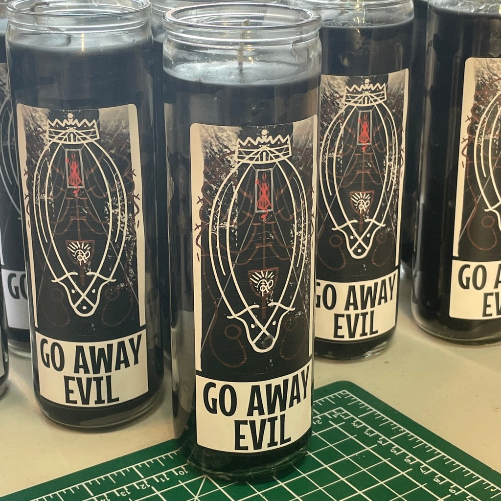 7 Day Candle - Go Away Evil