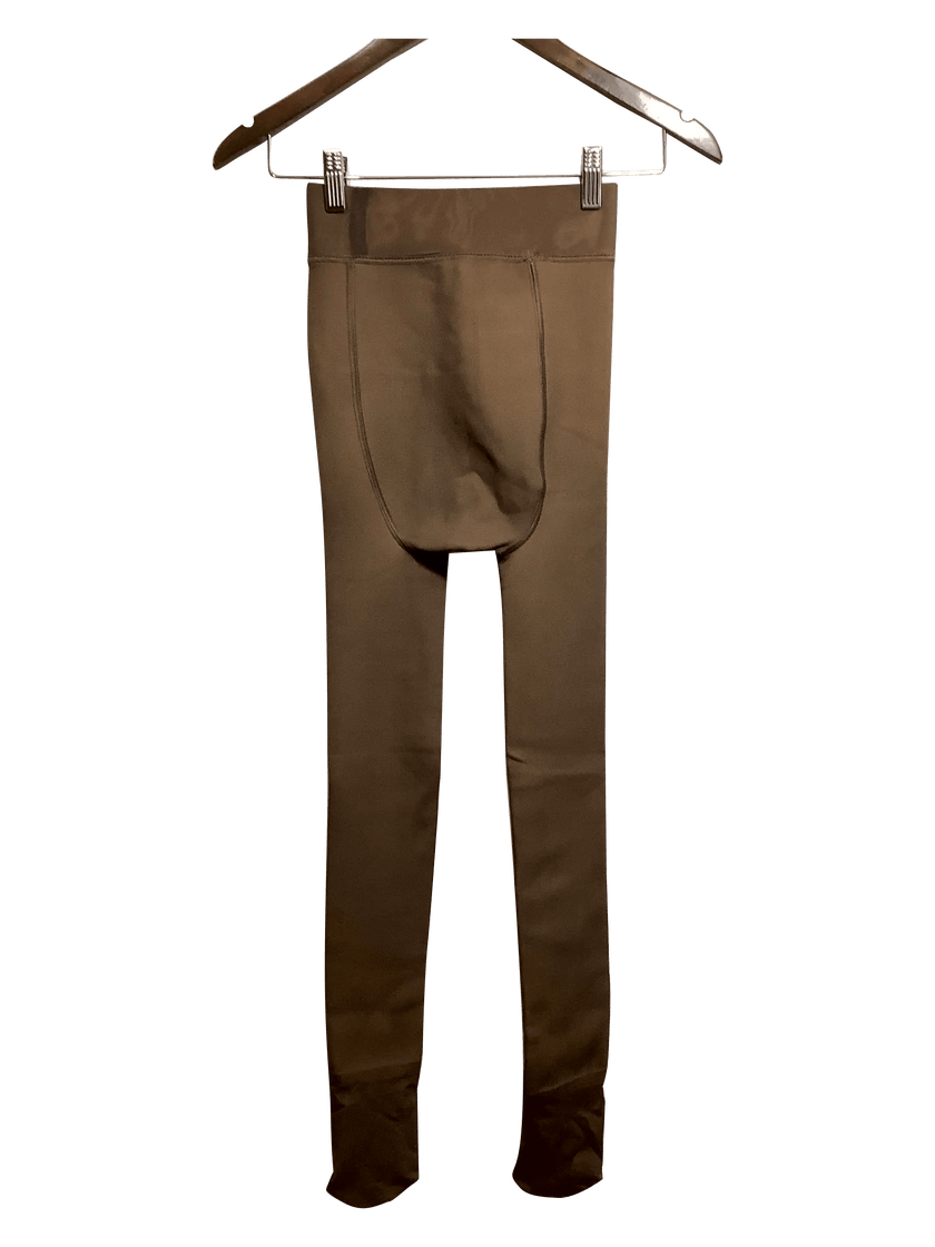 UNBRANDED Regular fit Activewear Legging in Brown  -  XS