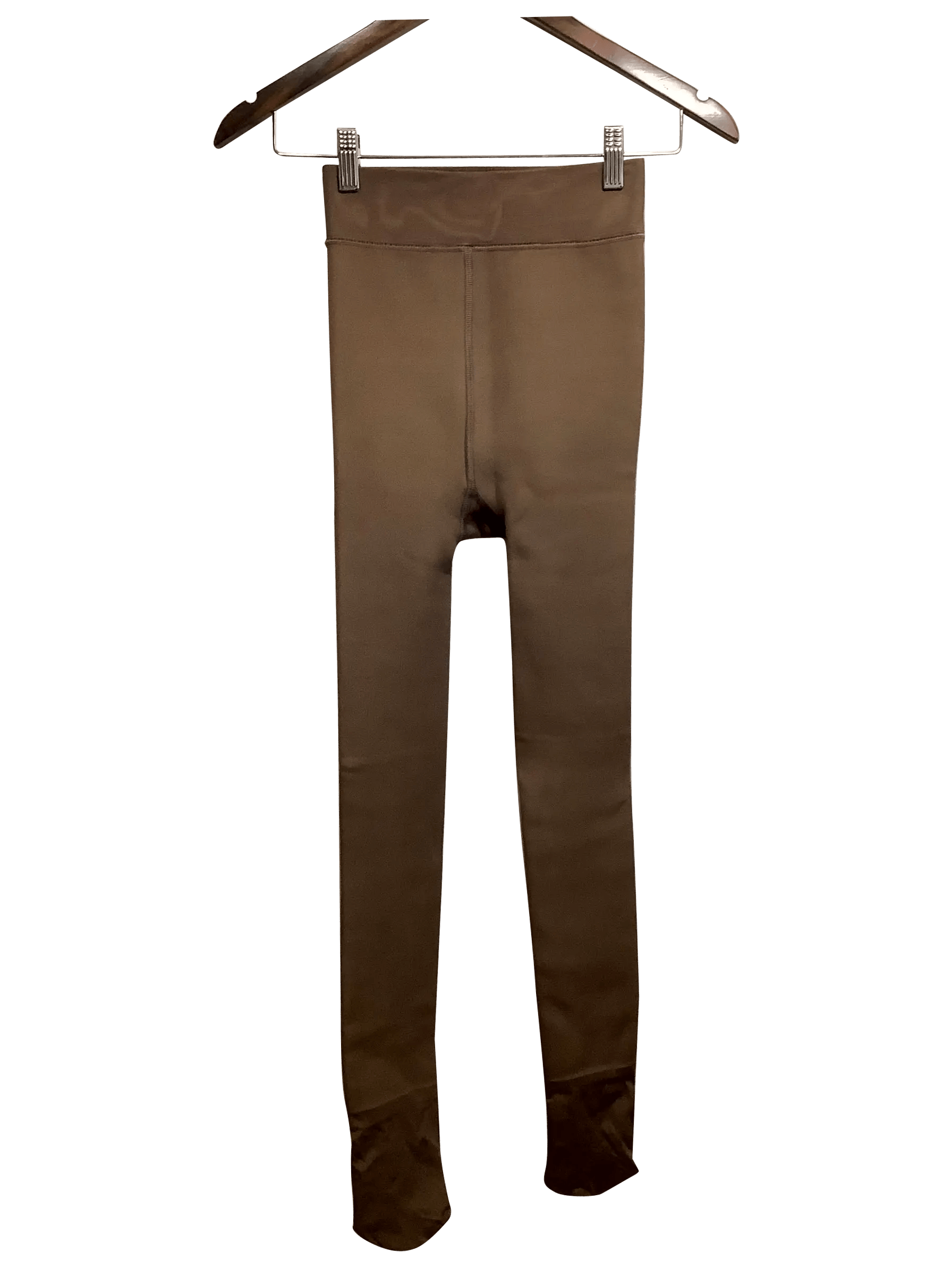 UNBRANDED Regular fit Activewear Legging in Brown  -  XS