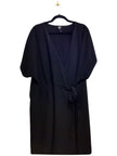 UNBRANDED Regular fit Midi Dress in Black  -  3X