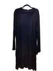 UNBRANDED Regular fit Midi Dress in Black  -  3X