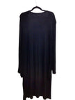 UNBRANDED Regular fit Midi Dress in Black  -  3X