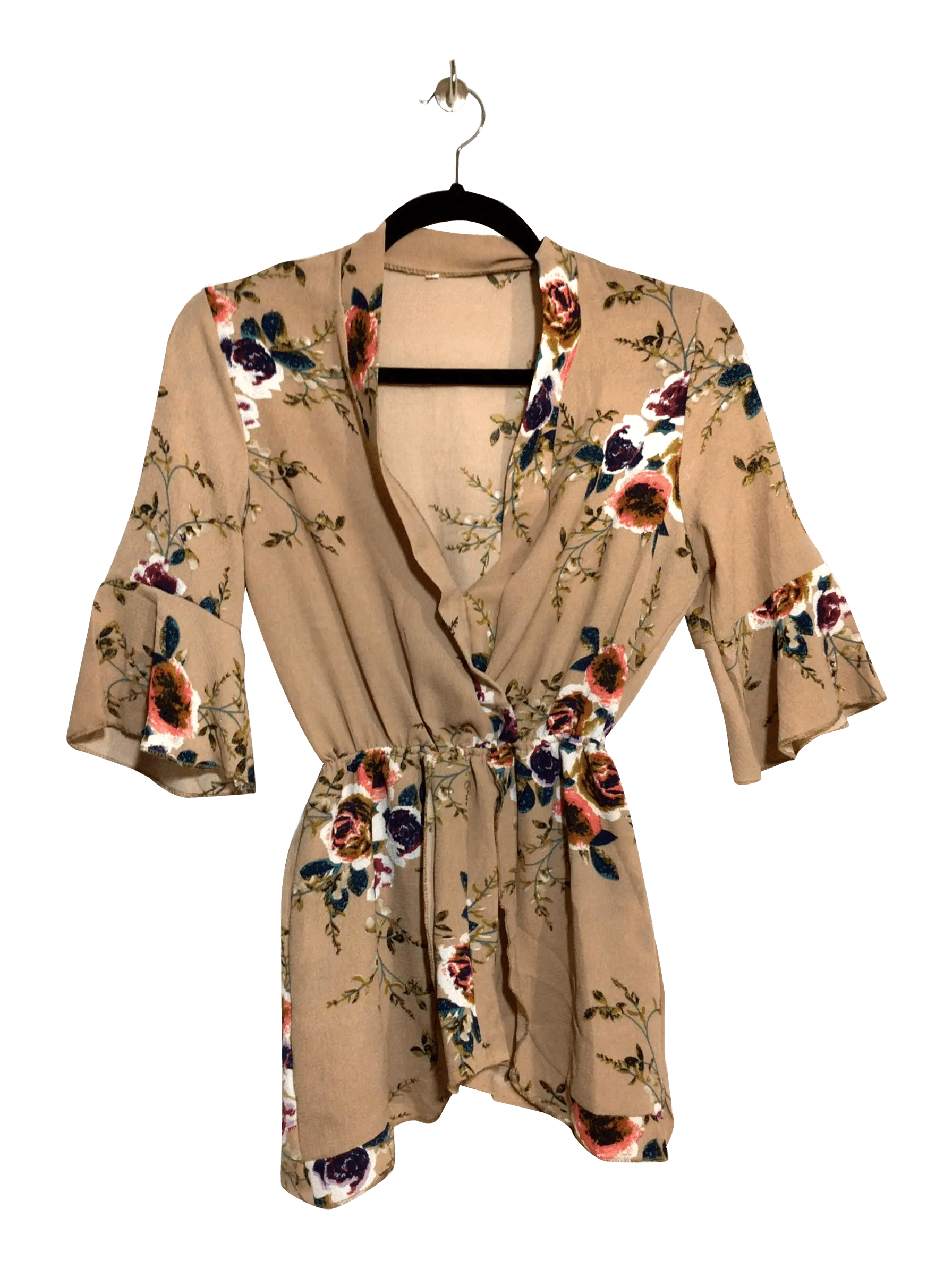 UNBRANDED Regular fit Romper in Brown  -  S