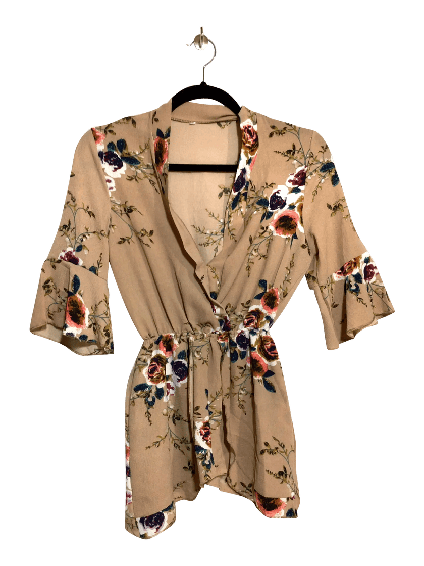 UNBRANDED Regular fit Romper in Brown  -  S