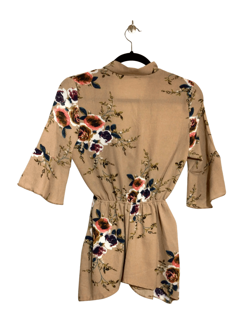 UNBRANDED Regular fit Romper in Brown  -  S
