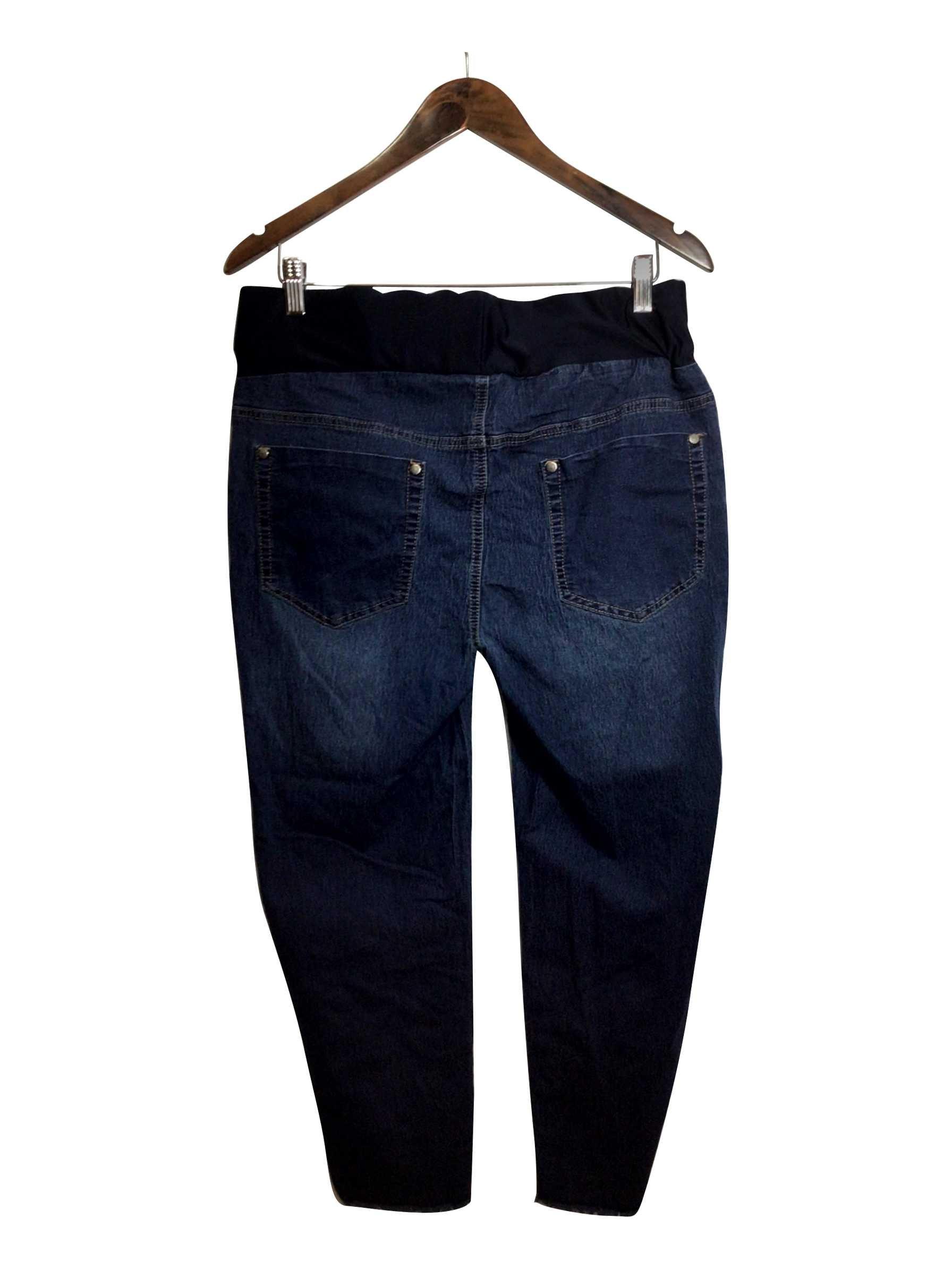 UNBRANDED Regular fit Straight-legged Jeans in Blue - XL