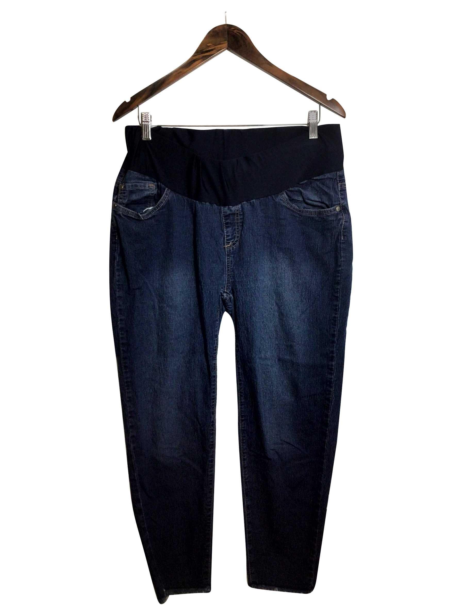 UNBRANDED Regular fit Straight-legged Jeans in Blue - XL