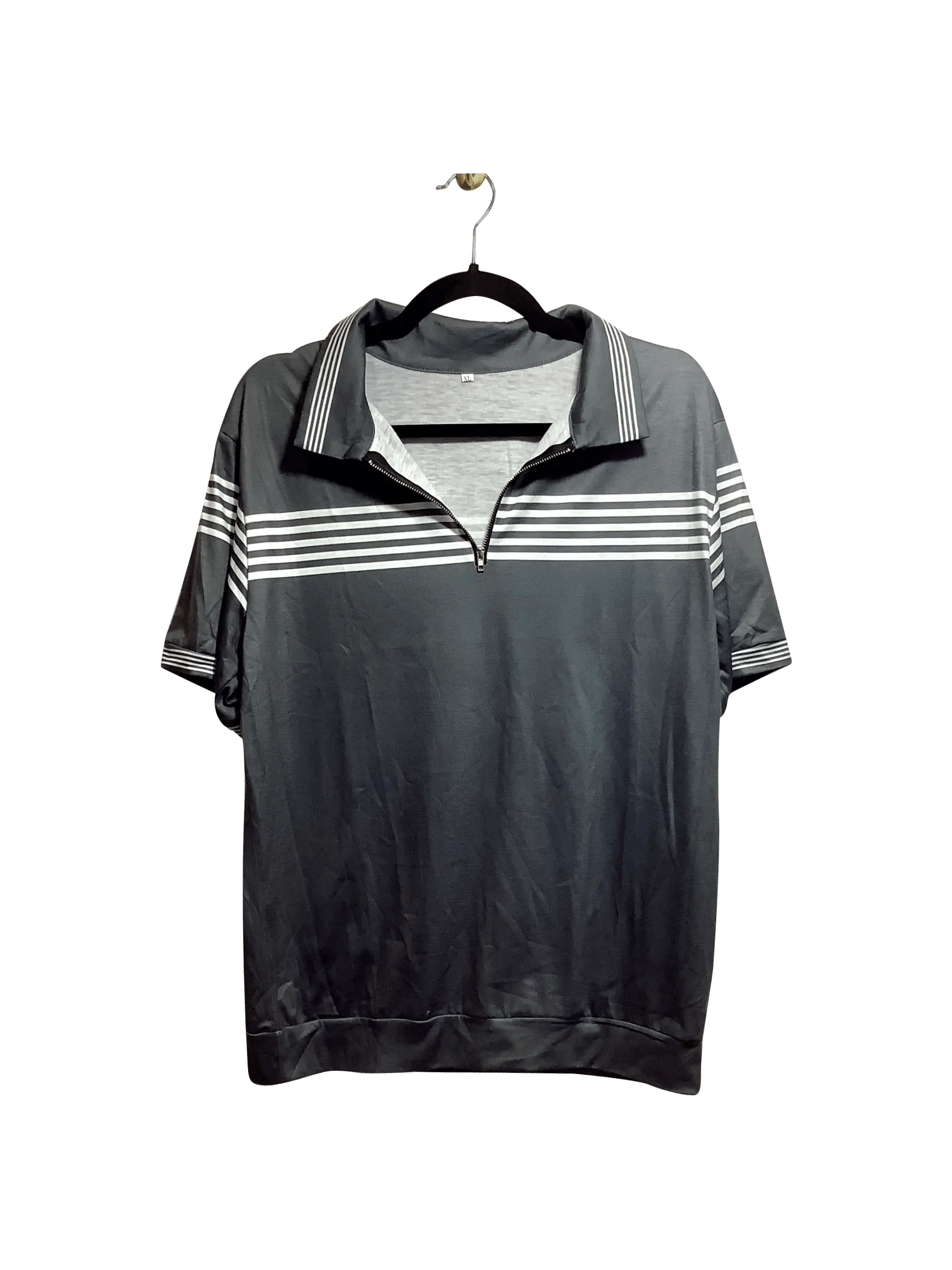 UNBRANDED Regular fit T-shirt in Gray  -  XL