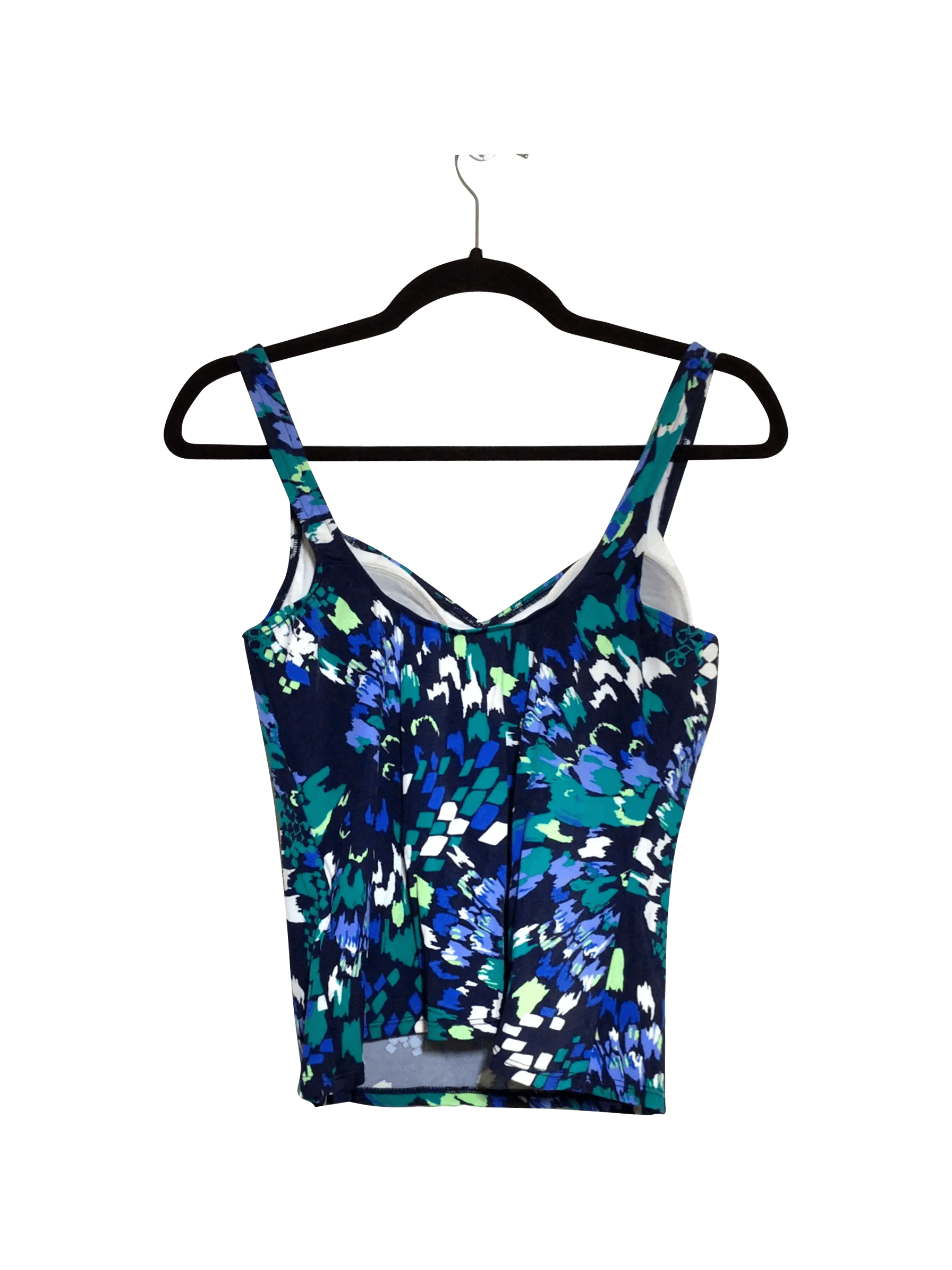 UNBRANDED Regular fit Tankini Swimsuit in Blue  -  M