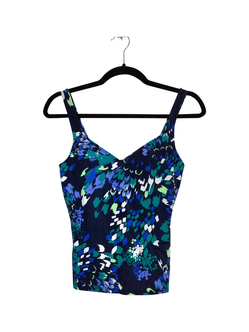UNBRANDED Regular fit Tankini Swimsuit in Blue  -  M