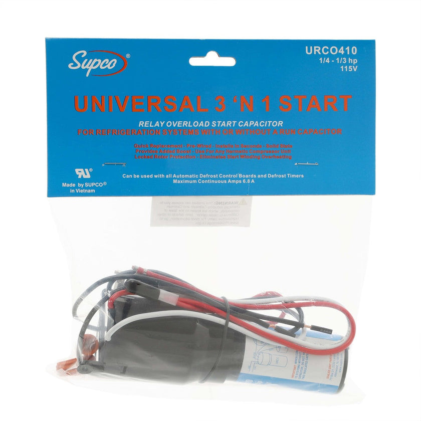 URCO410 Universal Fridge Relay Capacitor Overload