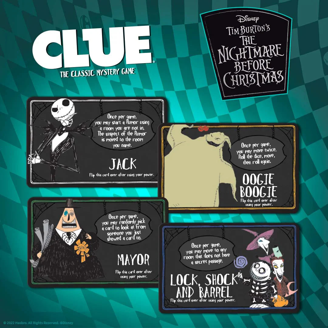 USAopoly - Clue - Disney Nightmare Before Christmas
