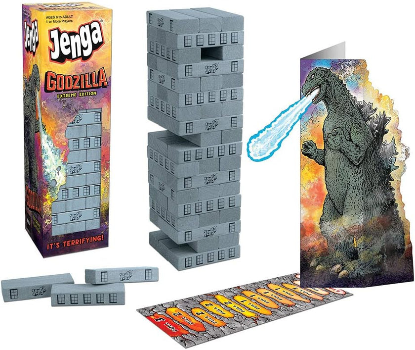 USAopoly - Jenga - Godzilla
