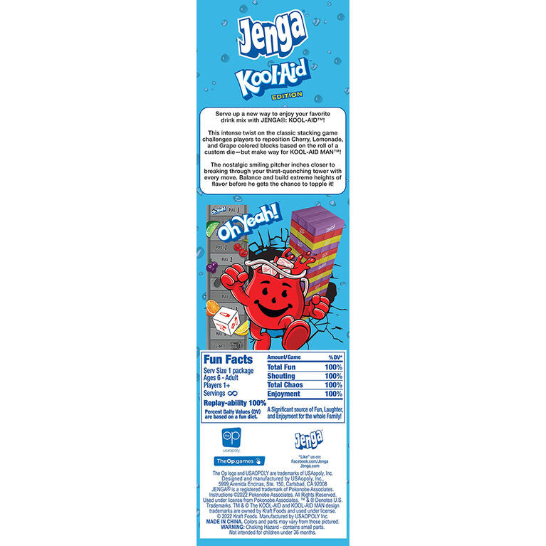 USAopoly - Jenga - Kool-Aid