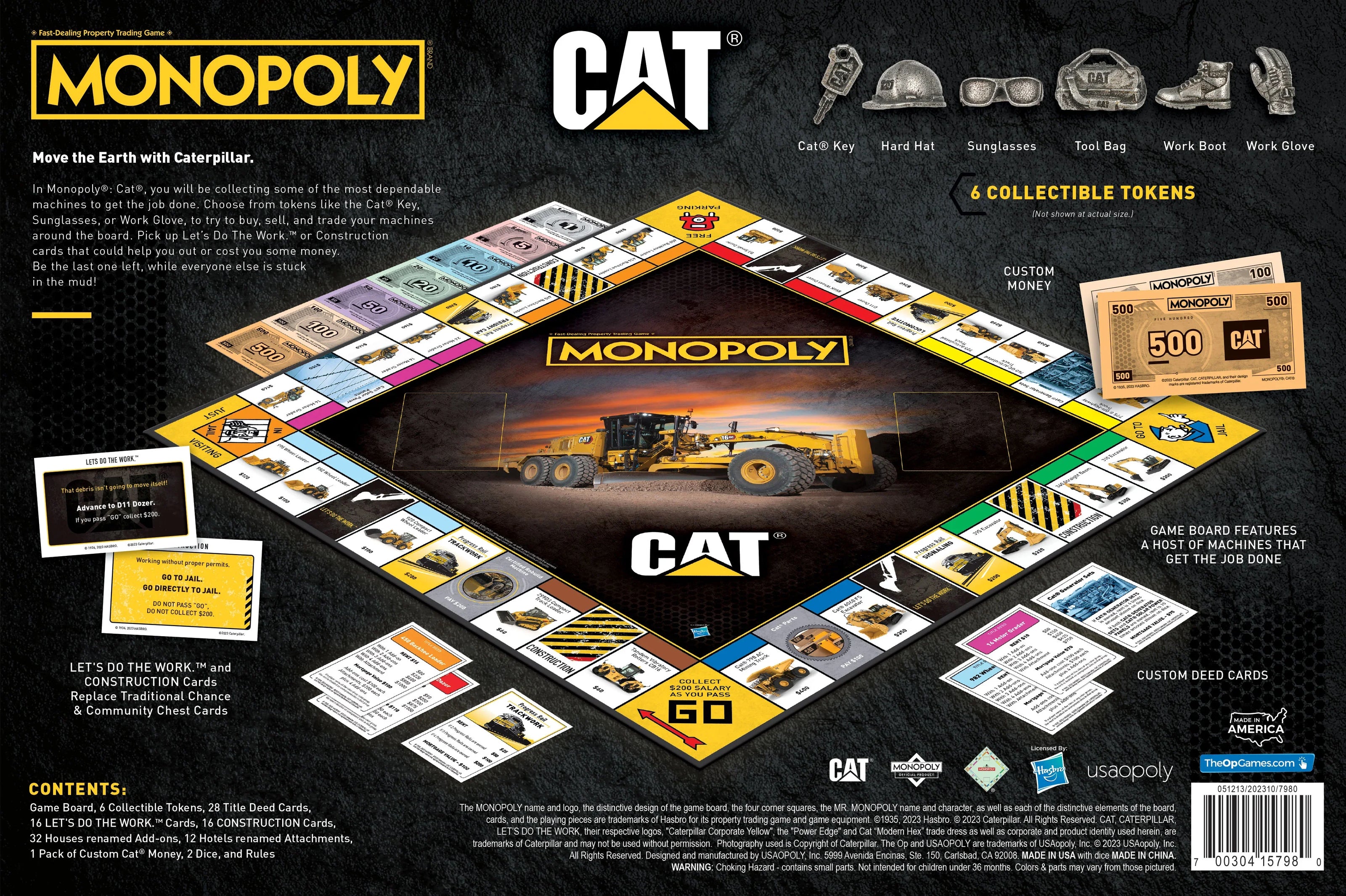USAopoly - Monopoly - Caterpillar