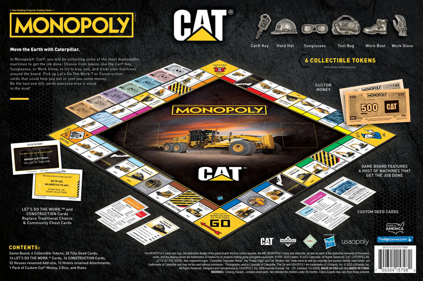 USAopoly - Monopoly - Caterpillar