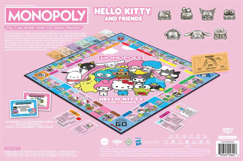 USAopoly - Monopoly - Hello Kitty et ses amis