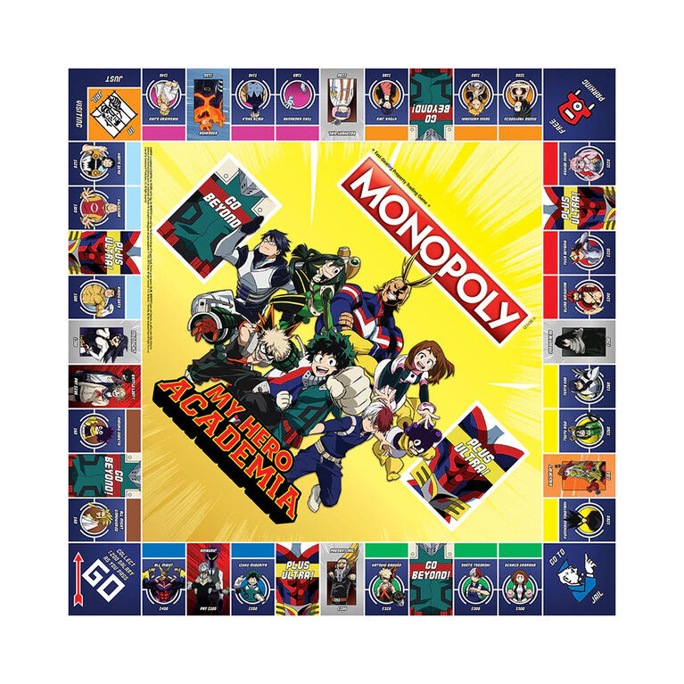 USAopoly - Monopoly - My Hero Academia