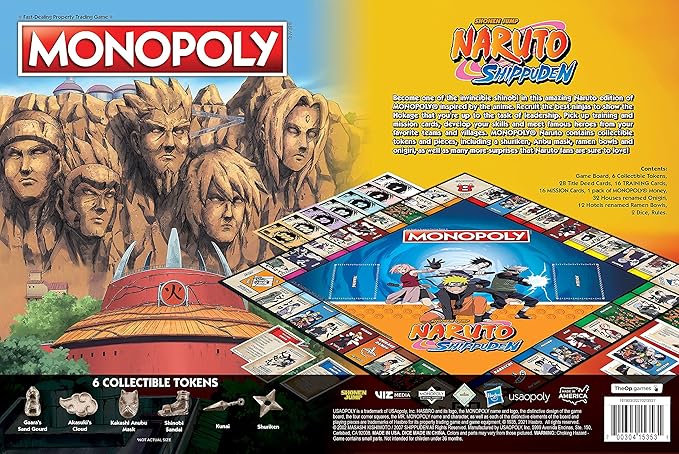USAopoly - Monopoly - Naruto