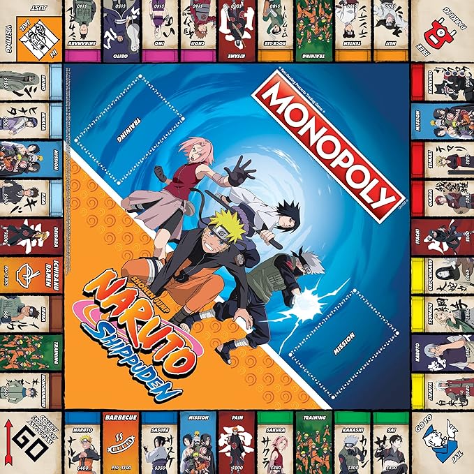 USAopoly - Monopoly - Naruto