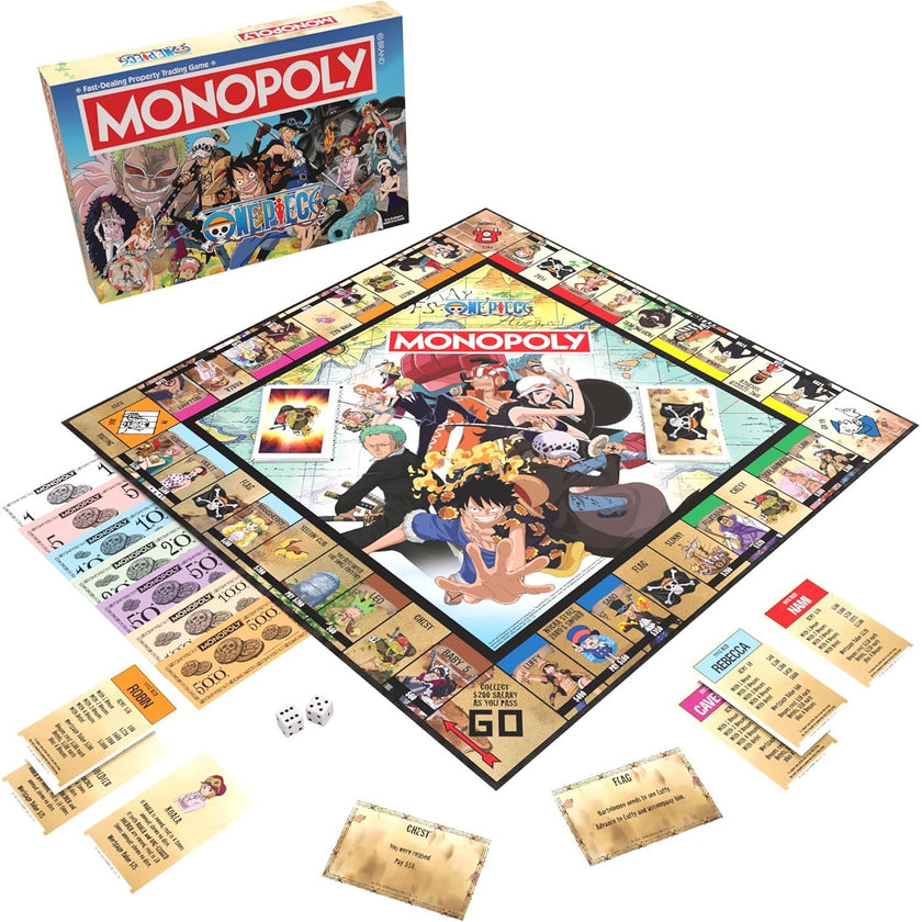 USAopoly - Monopoly - One Piece Edition Board Game
