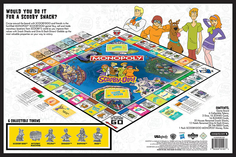 USAopoly - Monopoly - Scooby-Doo !