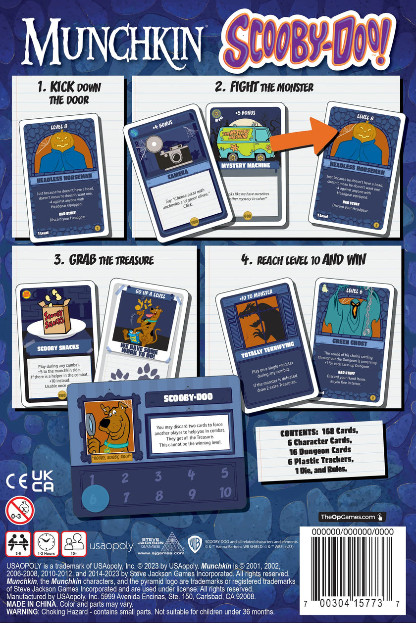 USAopoly - Munchkin - Scooby Doo