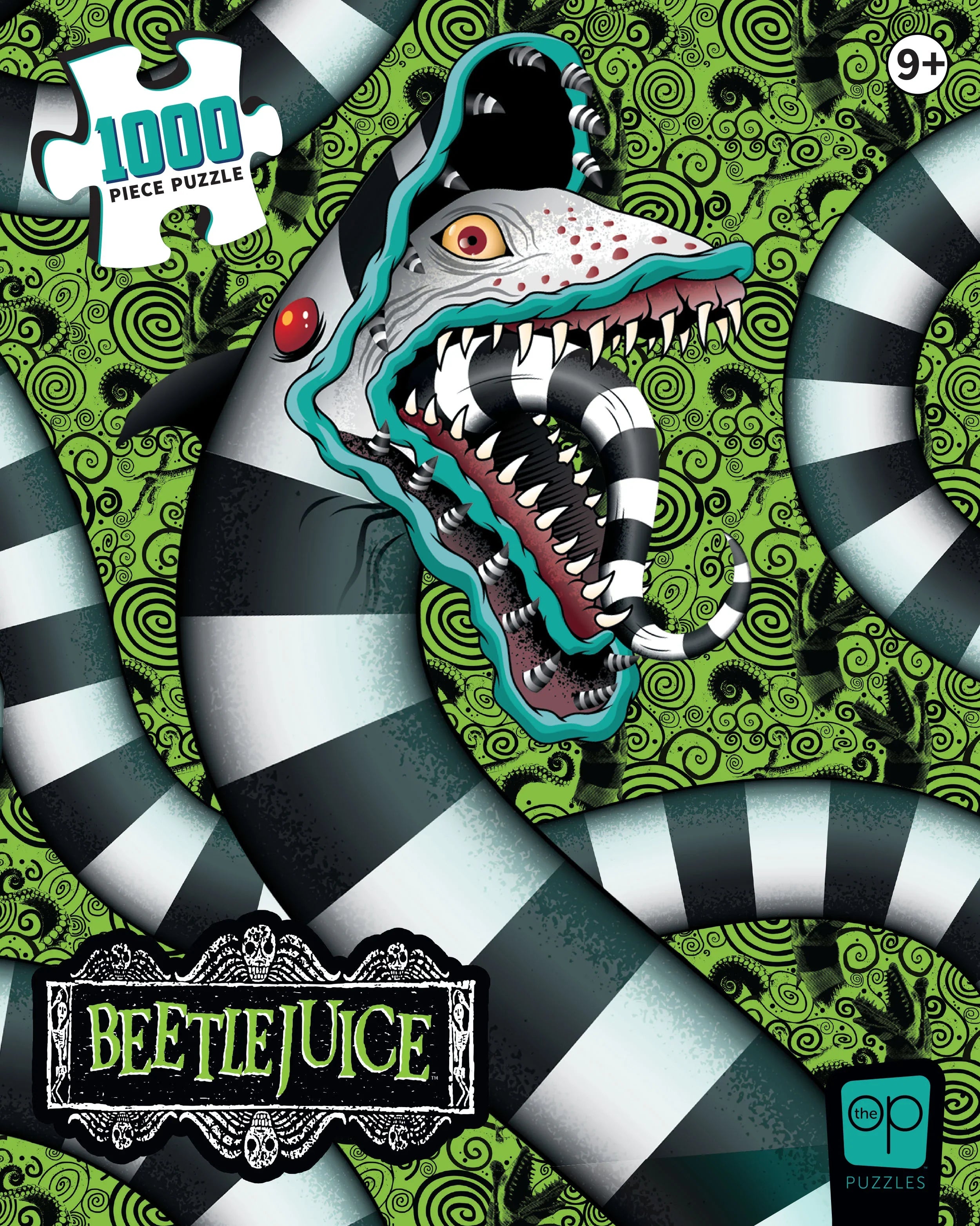 USAopoly - Puzzle - Beetlejuice Sandworm (1000-Piece Puzzle)