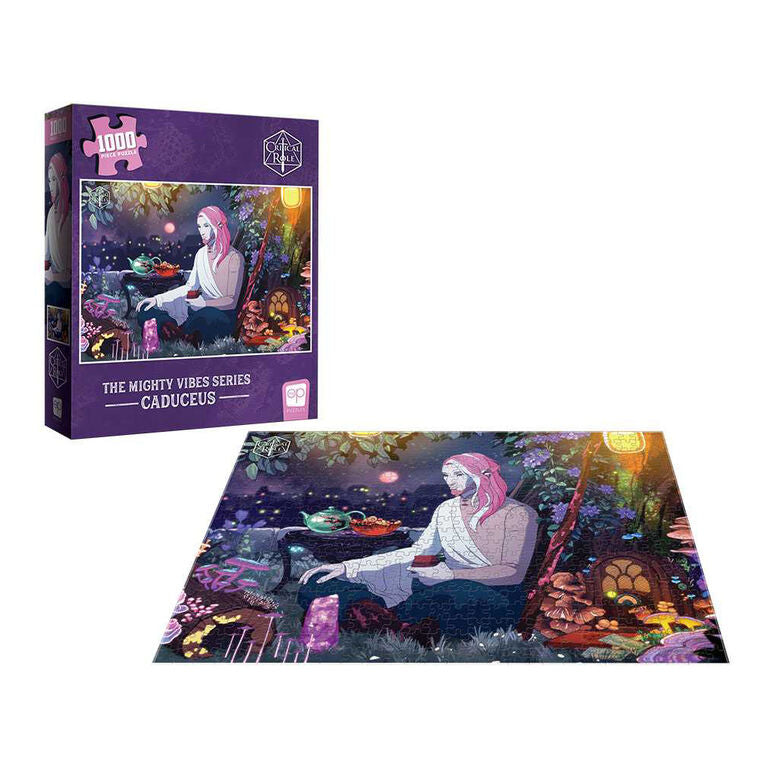 USAopoly - Puzzle - Série Critical Role Mighty Vibes - Caduceus (Puzzle de 1000 pièces)