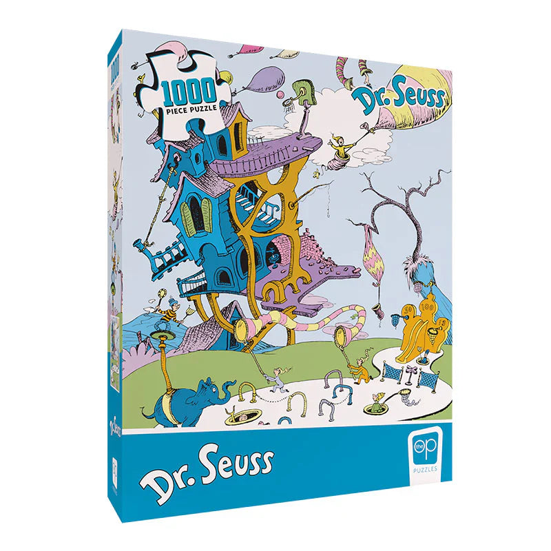 USAopoly - Puzzle - Dr Seuss (Puzzle de 1000 pièces)
