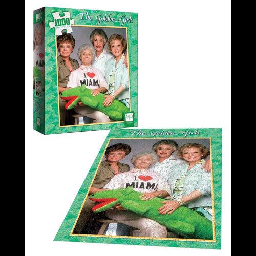 USAopoly - Puzzle - Golden Girls I Heart Miami (1000-Piece Puzzle)