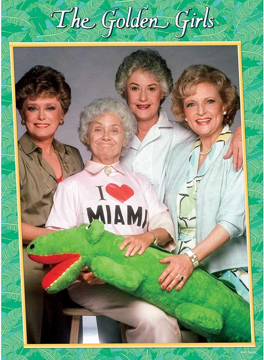 USAopoly - Puzzle - Golden Girls I Heart Miami (1000-Piece Puzzle)