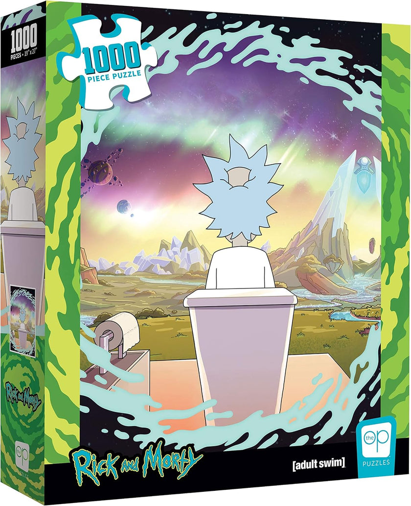 USAopoly - Puzzle - Rick And Morty - Shy Pooper (1000-Piece Puzzle)