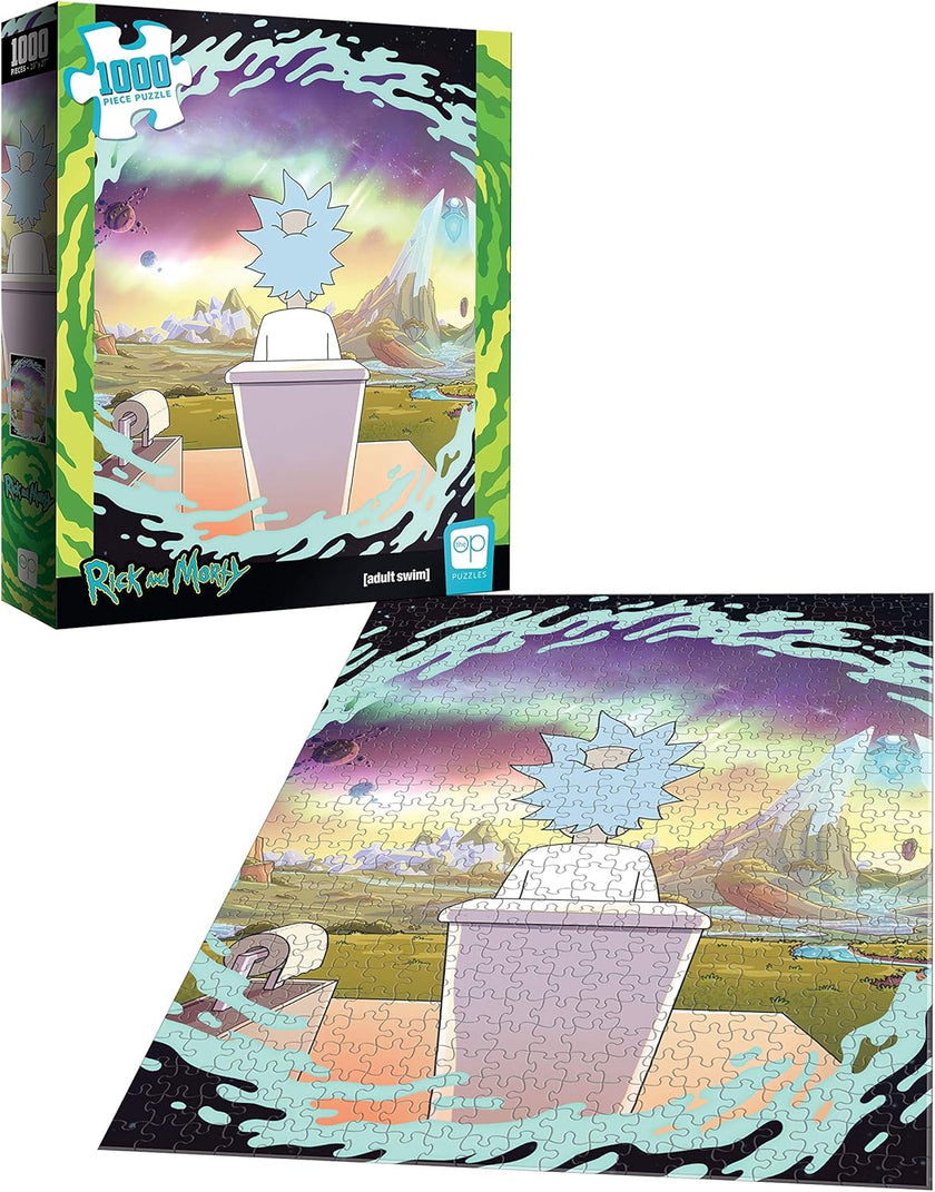 USAopoly - Puzzle - Rick And Morty - Shy Pooper (1000-Piece Puzzle)
