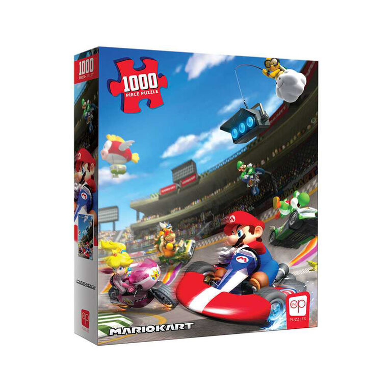 USAopoly - Puzzle - Super Mario - Mario Kart (Puzzle de 1000 pièces)