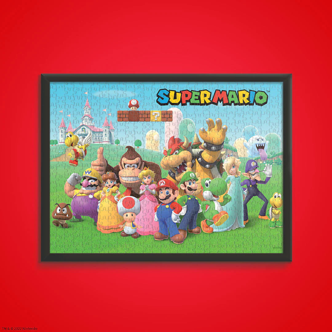 USAopoly - Puzzle - Super Mario Mushroom Kingdom (1000-Piece Puzzle)