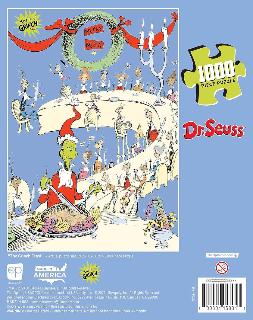 USAopoly - Puzzle - The Grinch (1000-Piece Puzzle)