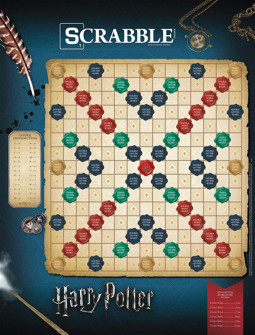 USAopoly - Scrabble - World of Harry Potter