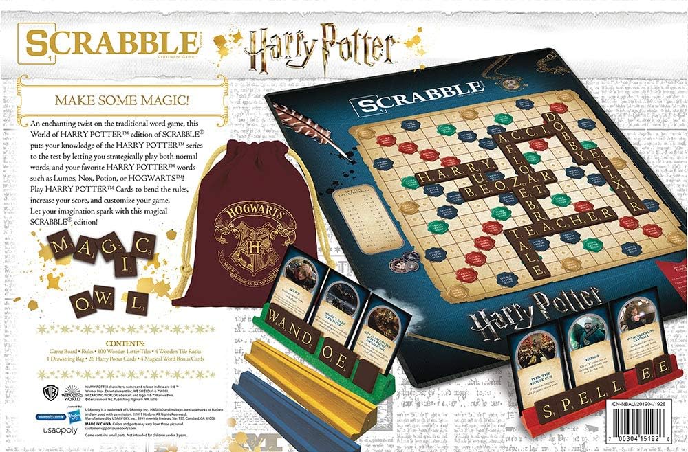 USAopoly - Scrabble - World of Harry Potter