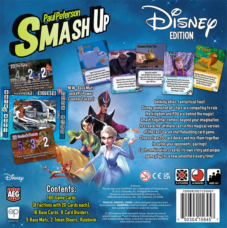 USAopoly - Smash Up - Disney