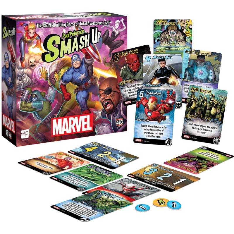 USAopoly - Smash Up - Marvel