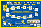 USAopoly - Telestrations - Jeu de société pour 12 joueurs